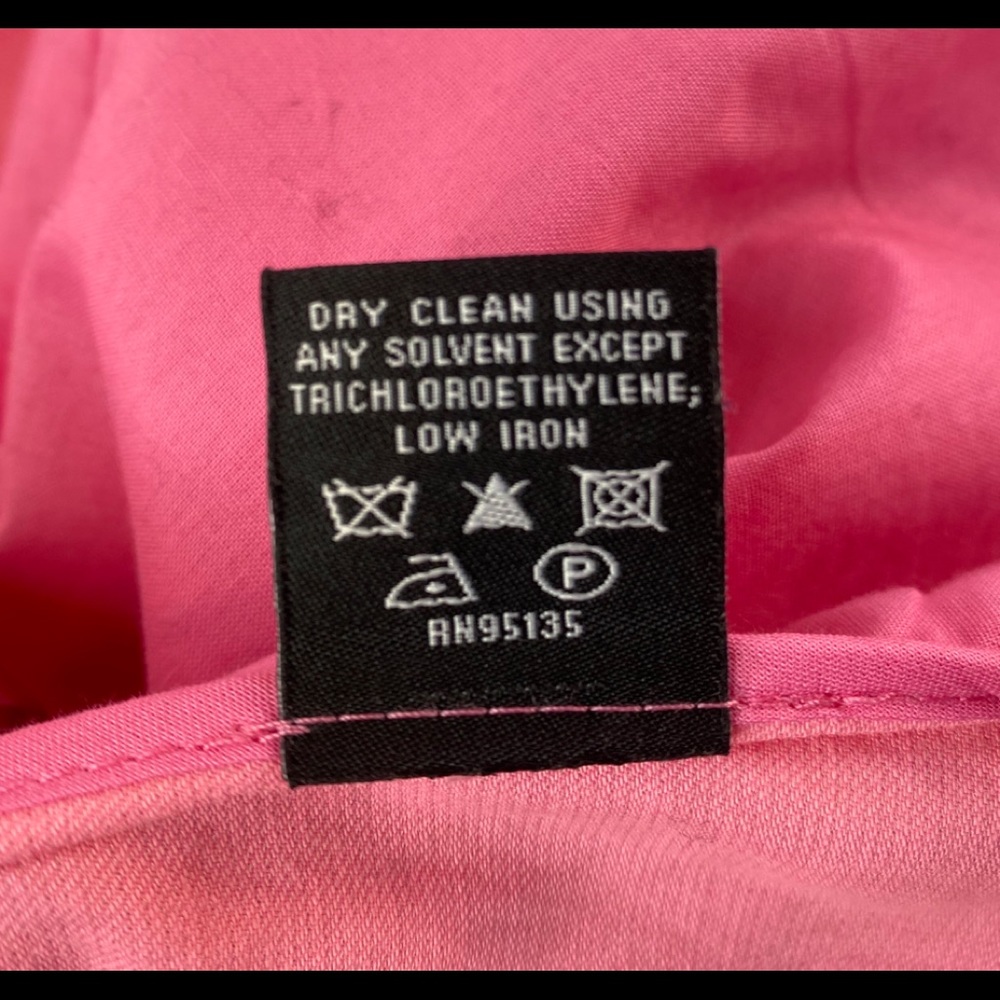 LAFAYETTE 148 New York BARBIE Pink zip front jacket, size 12, EUC - Picture 11 of 12